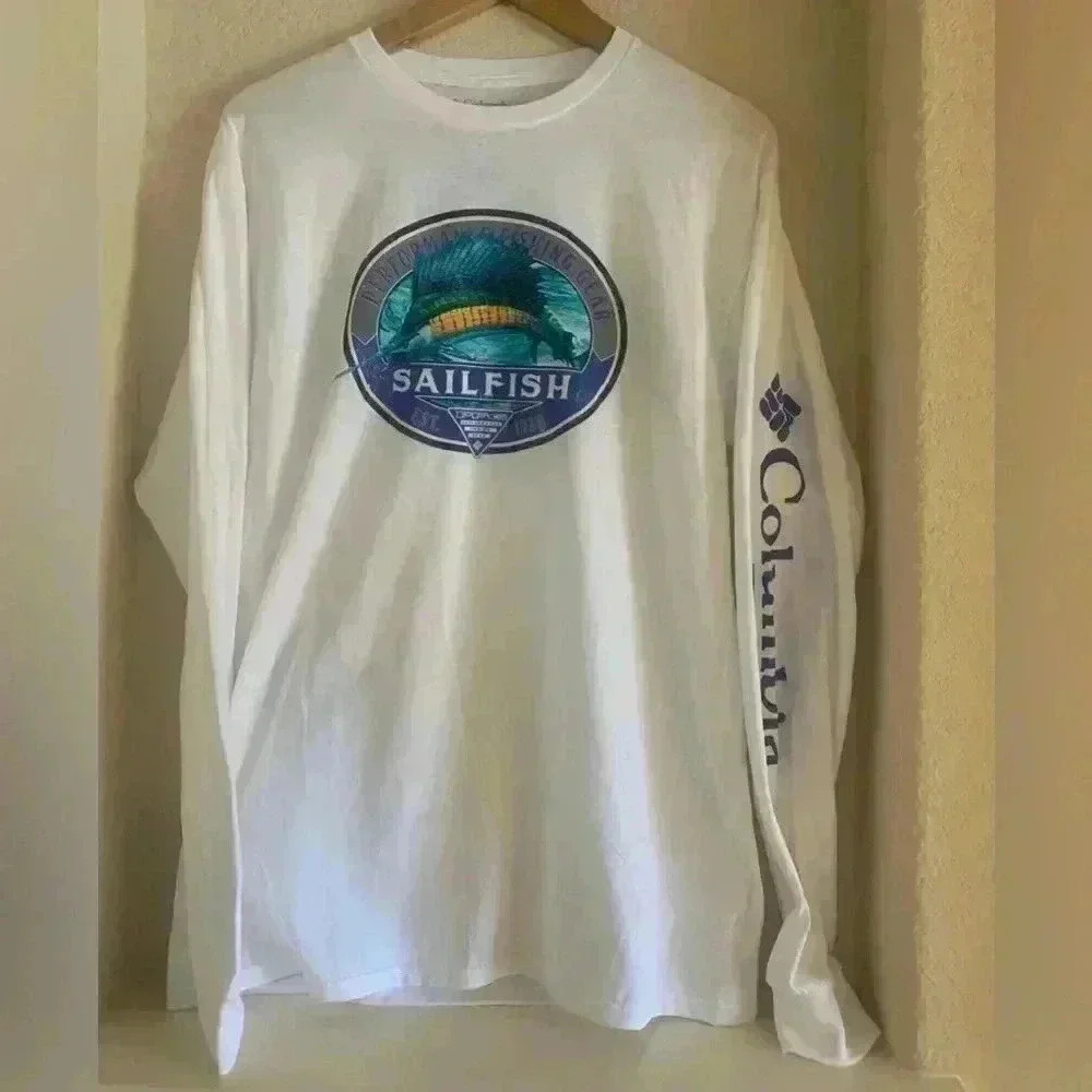 Columbia Performance Fishing Gear Long Sleeve Tee